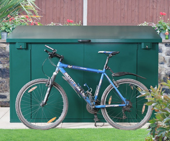 Metal Cycle Shed
