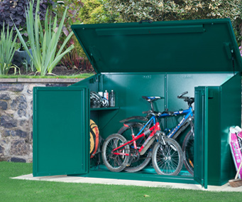 Metal Cycle Shed