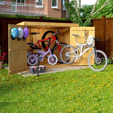 Mini Keeper Overlap Pent Store Shed