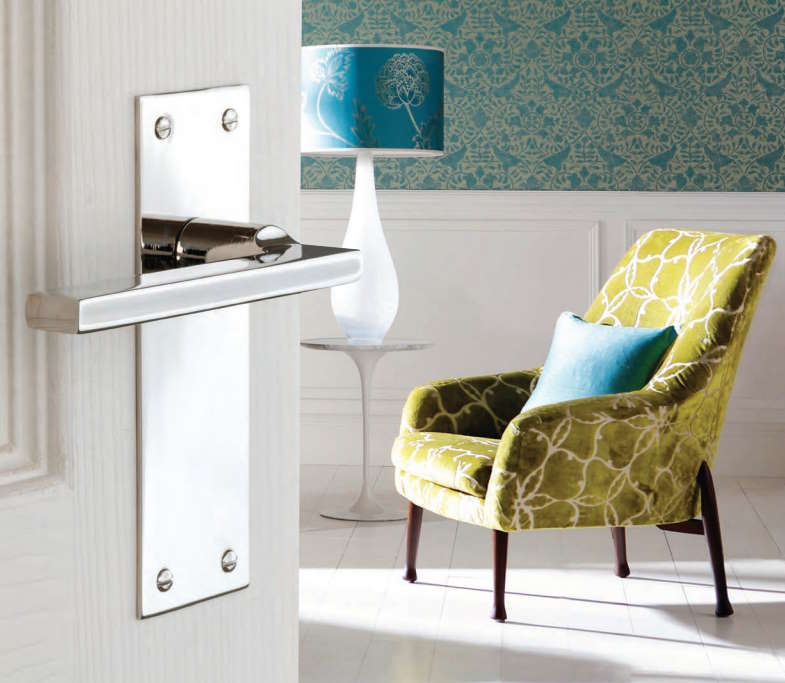 Door Handles on a Backplate